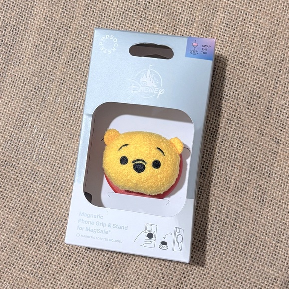 Disney Parks Winnie the Pooh Magnetic Popsocket - NIB!! - Picture 1 of 1
